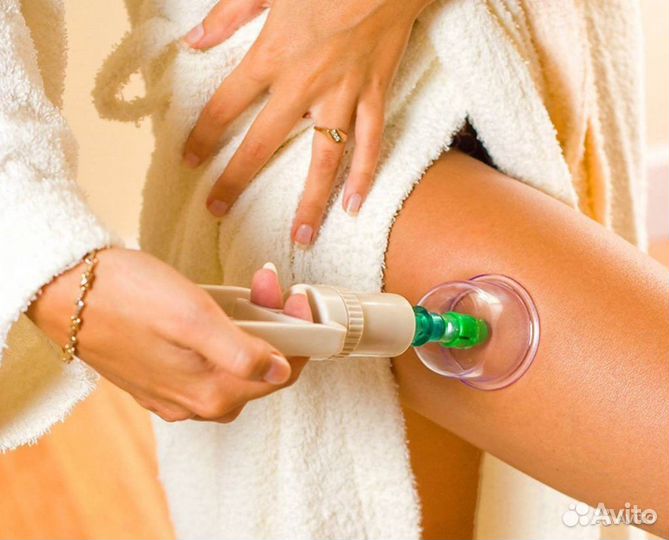 Вакуумные банки для массажа, 12 шт. в комплекте