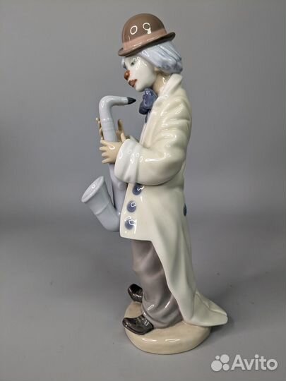 Клоун саксофонист Lladro