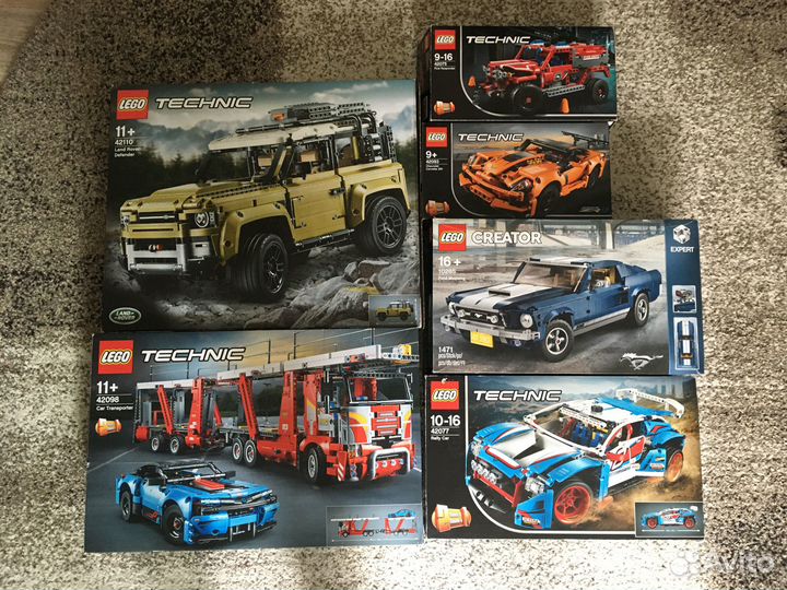 Lego Creator 10265 / Technic 42110 и др