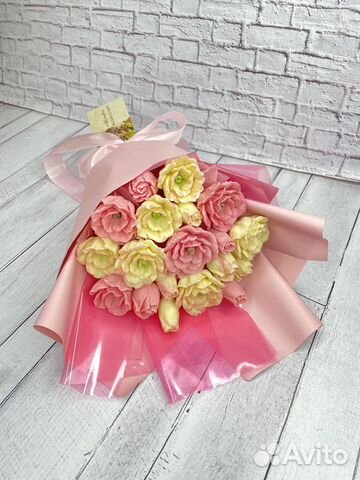 Букет из шоколадных цветов