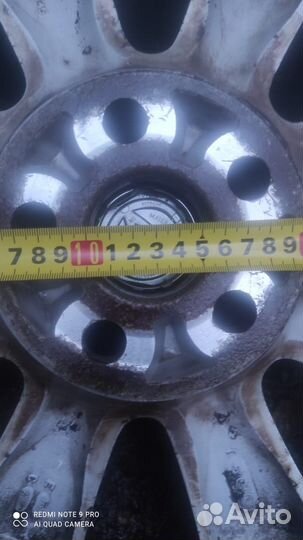 Литье(6.5*16) с летней резиной 205/55 R16 Toyota