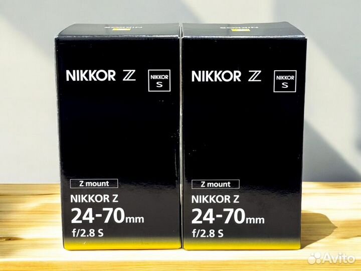 Nikon 24-70mm f/2.8S Nikkor Z новый