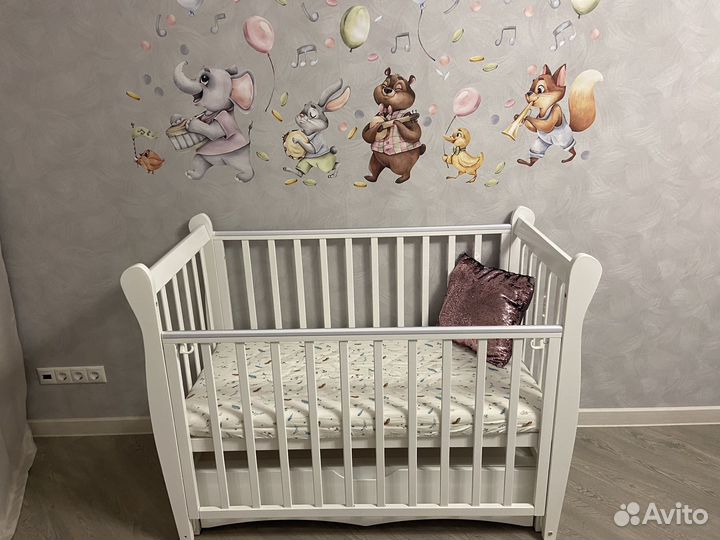 Кроватка детская Можга Красная Звезда