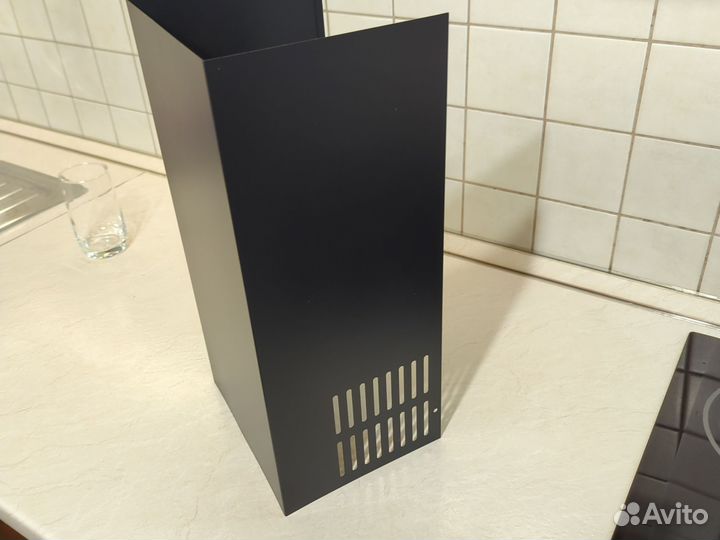 Короб для вытяжки черный