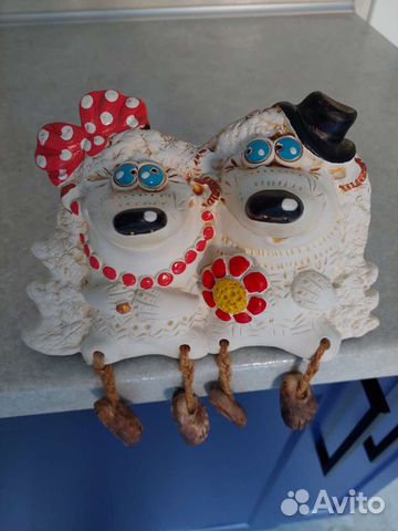 Керамическая фигура- ежики