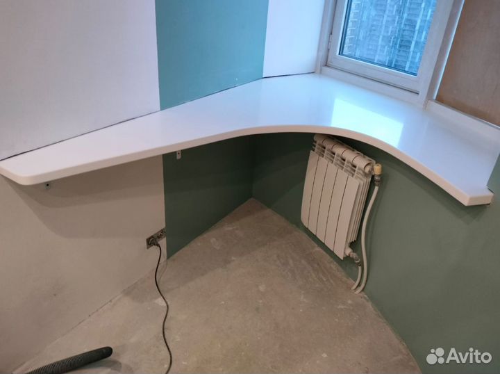 Износостойкие подоконники из кварцевого агломерата