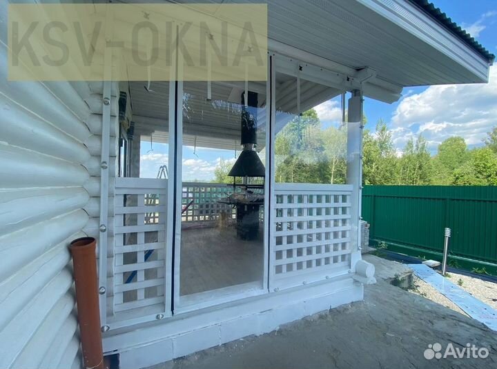 Мягкие окна на террасу