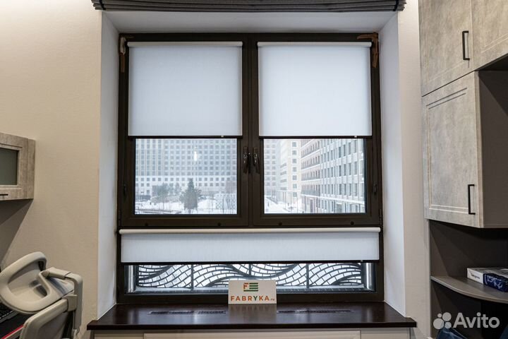 Рулонные шторы с электроприводом