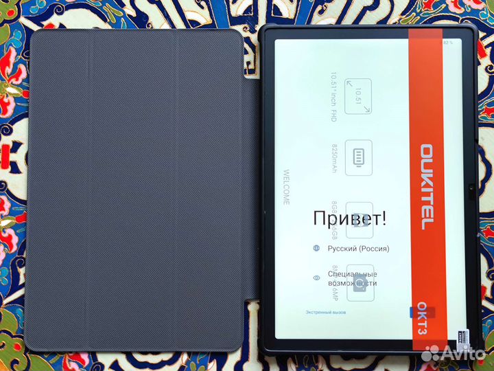 Oukitel OKT3 8/256 LTE +чехол, новый