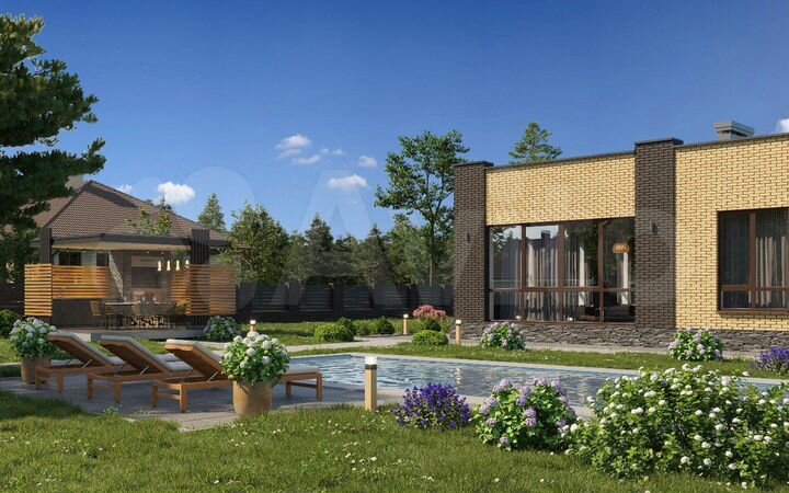 Дом 155 м² на участке 10 сот.