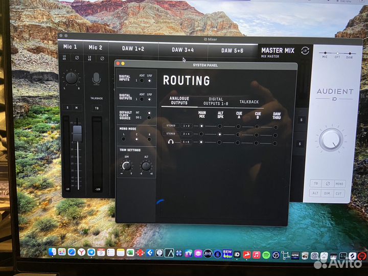 Внешняя звуковая карта audient id 24