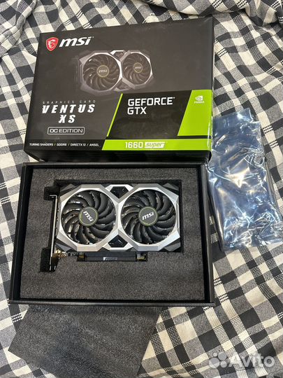 Видеокарта MSI 1660 super 6gb
