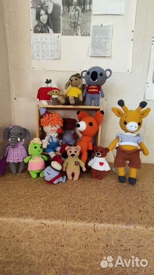 Мягкая игрушка амигуруми вязаная подарок