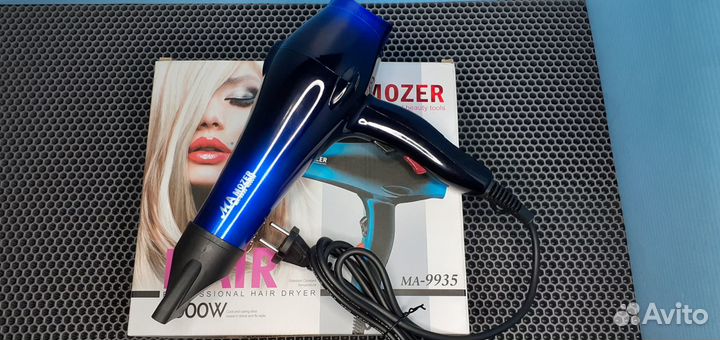 Фен для волос Mozer Beauty Ионизация Быстрая сушка