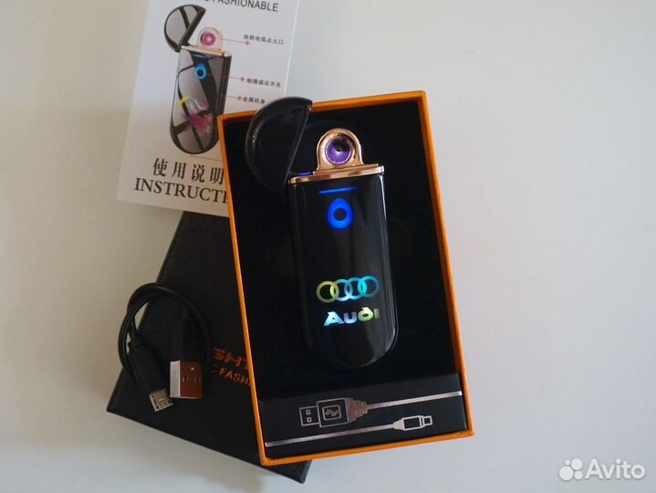 Зажигалка USB Audi BMW Mercedes Toyota Hyundai