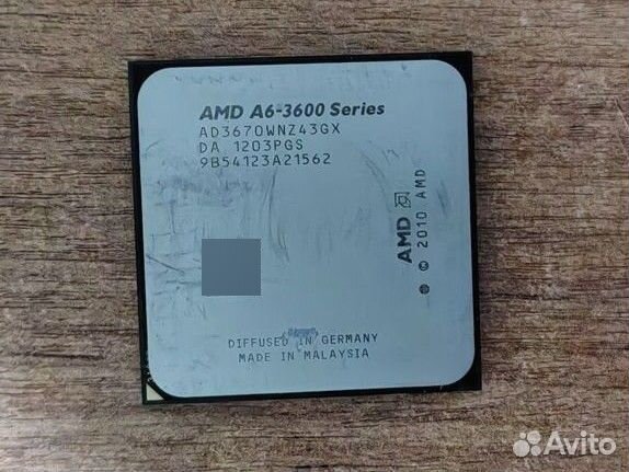 Процессор AMD A6 3600