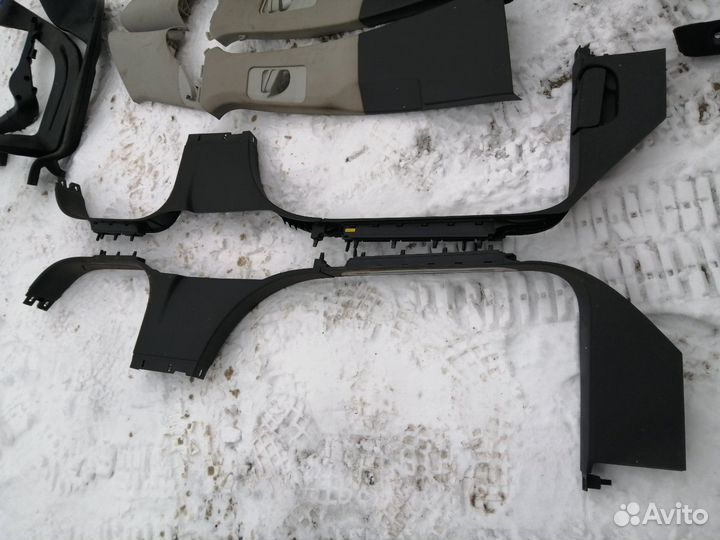 Накладка Порога фольксваген Туарег NF 2013