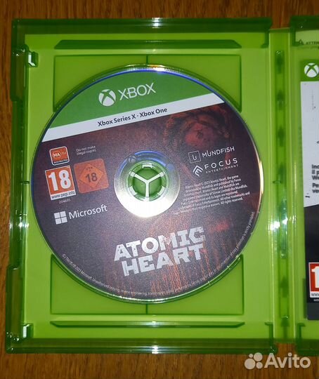 Atomic heart xbox диск