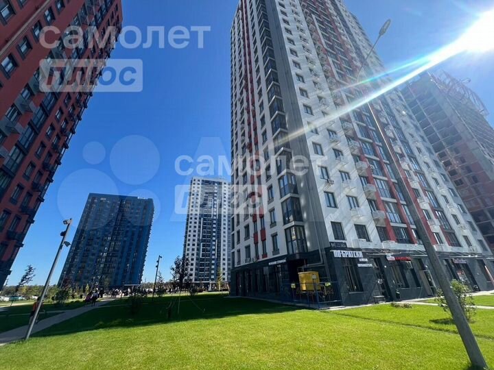 2-к. квартира, 40,6 м², 7/25 эт.