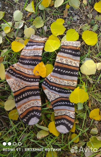 Носочки вязаные