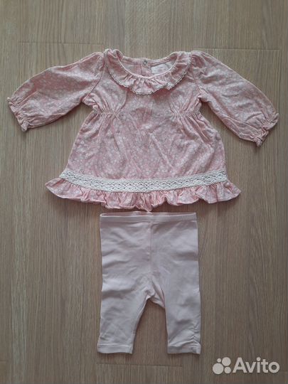 Вещи пакетом на девочку Carter's и др р.62-68