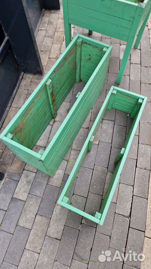 Стул-кашпо с меловой доской