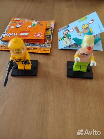 Lego minifigures 4 series ликвидатор, Симсон