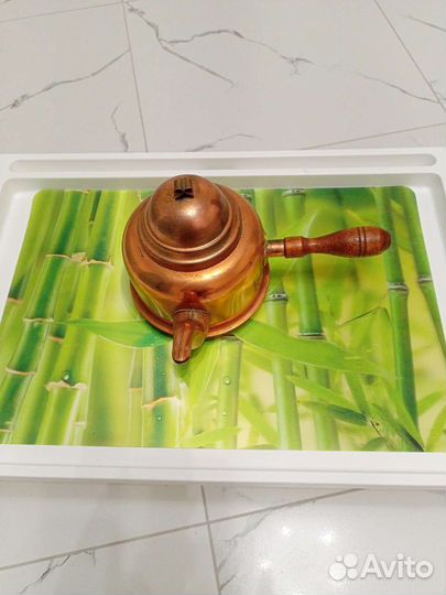 Чайник медный старинный