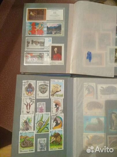 Альбом с почтовыми марками