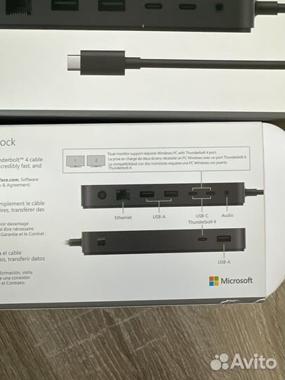 Microsoft Surface Dock 4 Thunderbolt новые