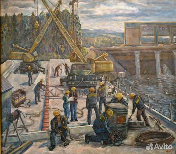 Картины Уфимцева А А в стиле соцреализм