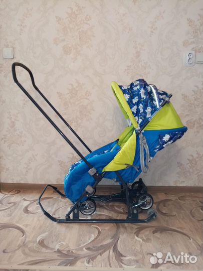 Санки коляска Ника