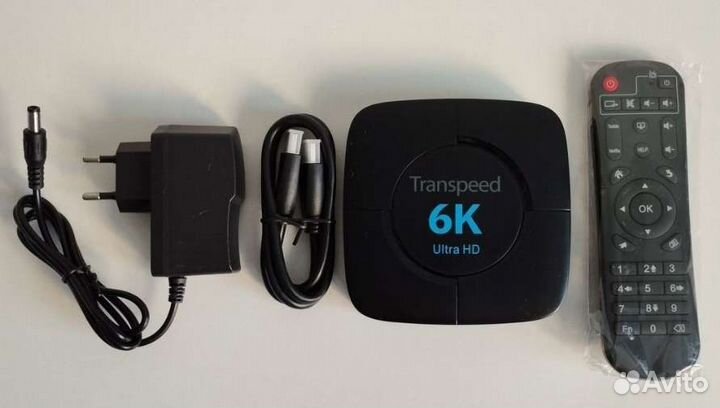 Smart box tv android Transpeed 6k 4/64