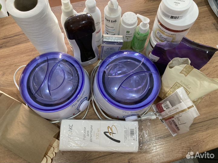 Набор для депиляции воскоплавы, воск, паста