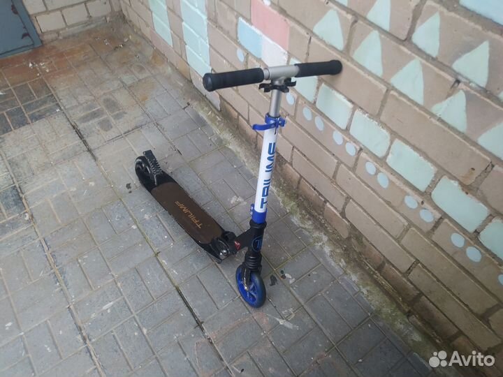 Самокат детский б/у. Колеса d145 мм