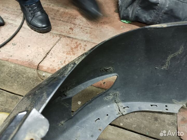 Бампер передний priora