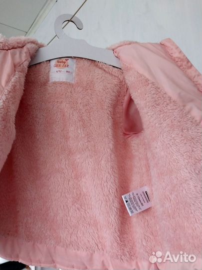 Куртка на девочку осень 80