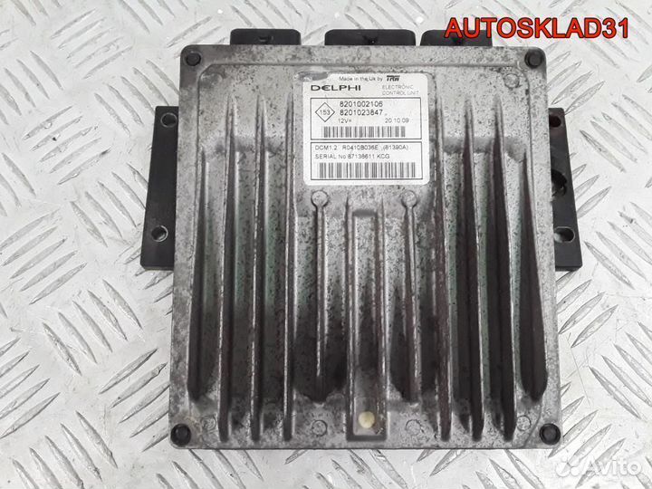 Эбу Renault Sandero 1.5 K9K 8201002106