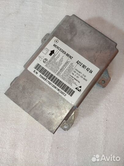 Эбу подушками безопасности mercedes w212