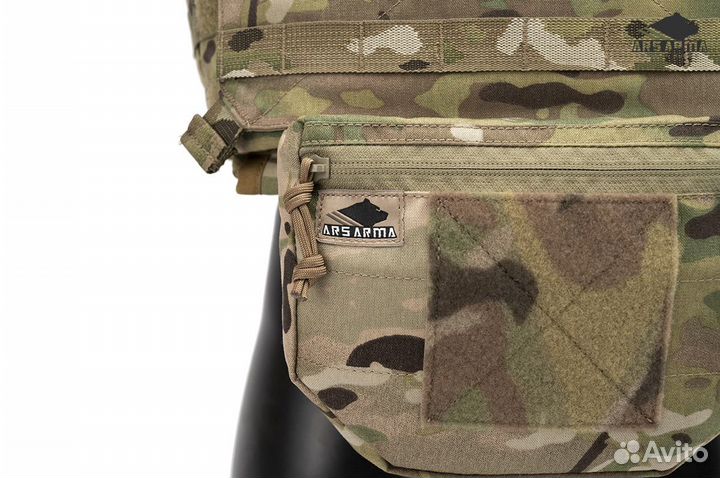 Напашный универсальный подсумок черный