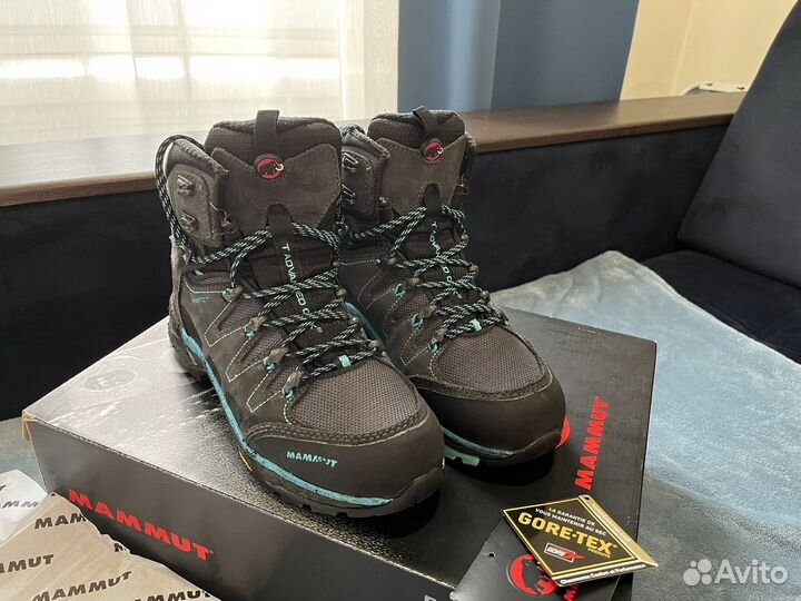 Треккинговые ботинки Mammut, 38р, подошва Vibram
