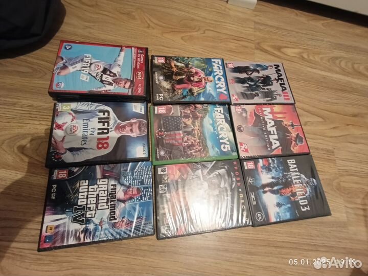 Игры для пк на дисках