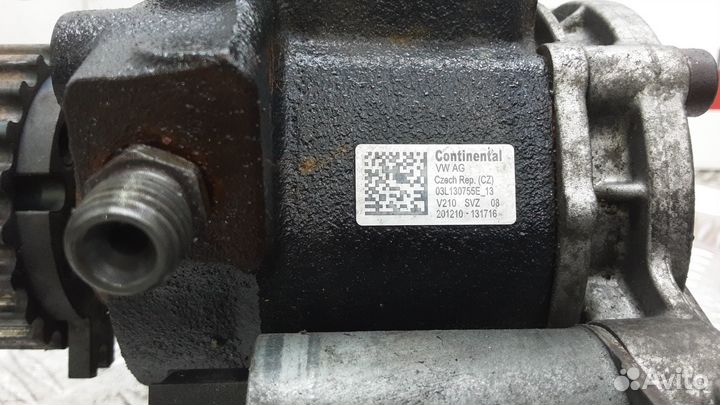 Б/У Б/У тнвд дизельный 03L130755EV210SVZ08 VAG