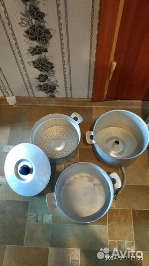 Соковарка алюминиевая