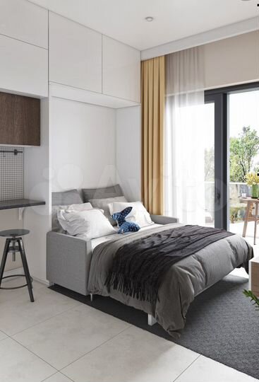 Апартаменты-студия, 18,9 м², 9/9 эт.