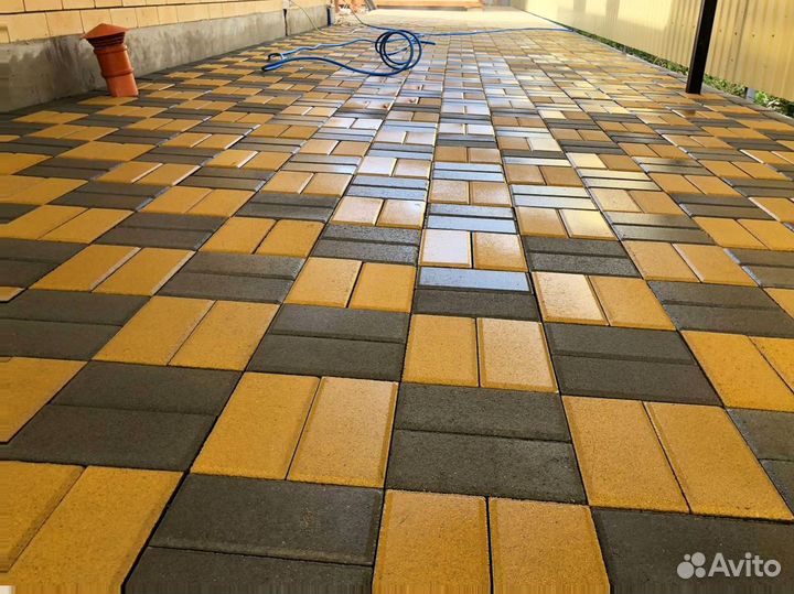 Тротуарная плитка брусчатка