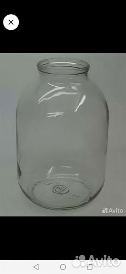Банка стеклянная