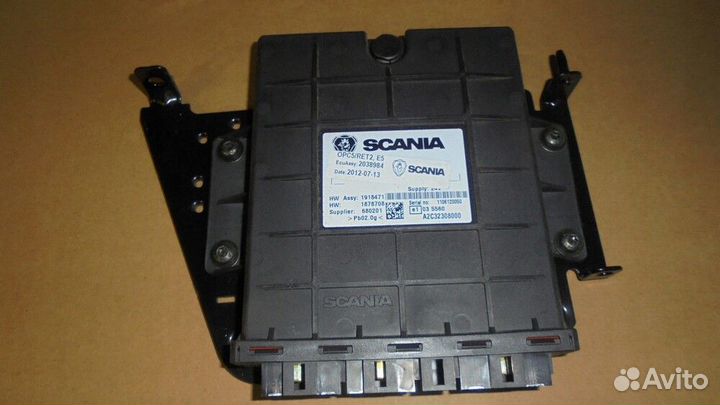 Блок управления коробки АКПП scania OPC4 OPC5