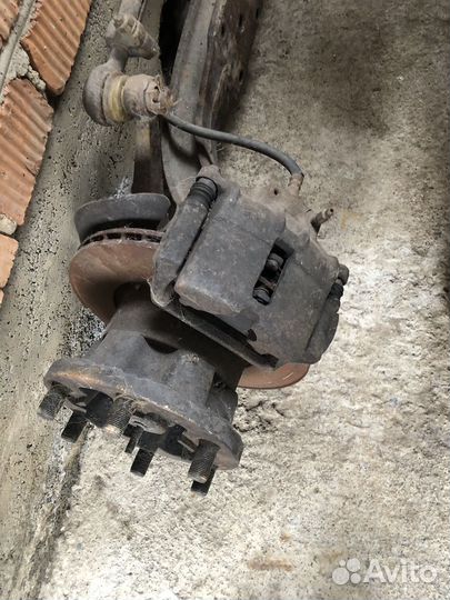 Передняя ось на газель