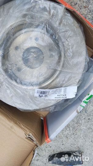 Задние тормозные диски на honda